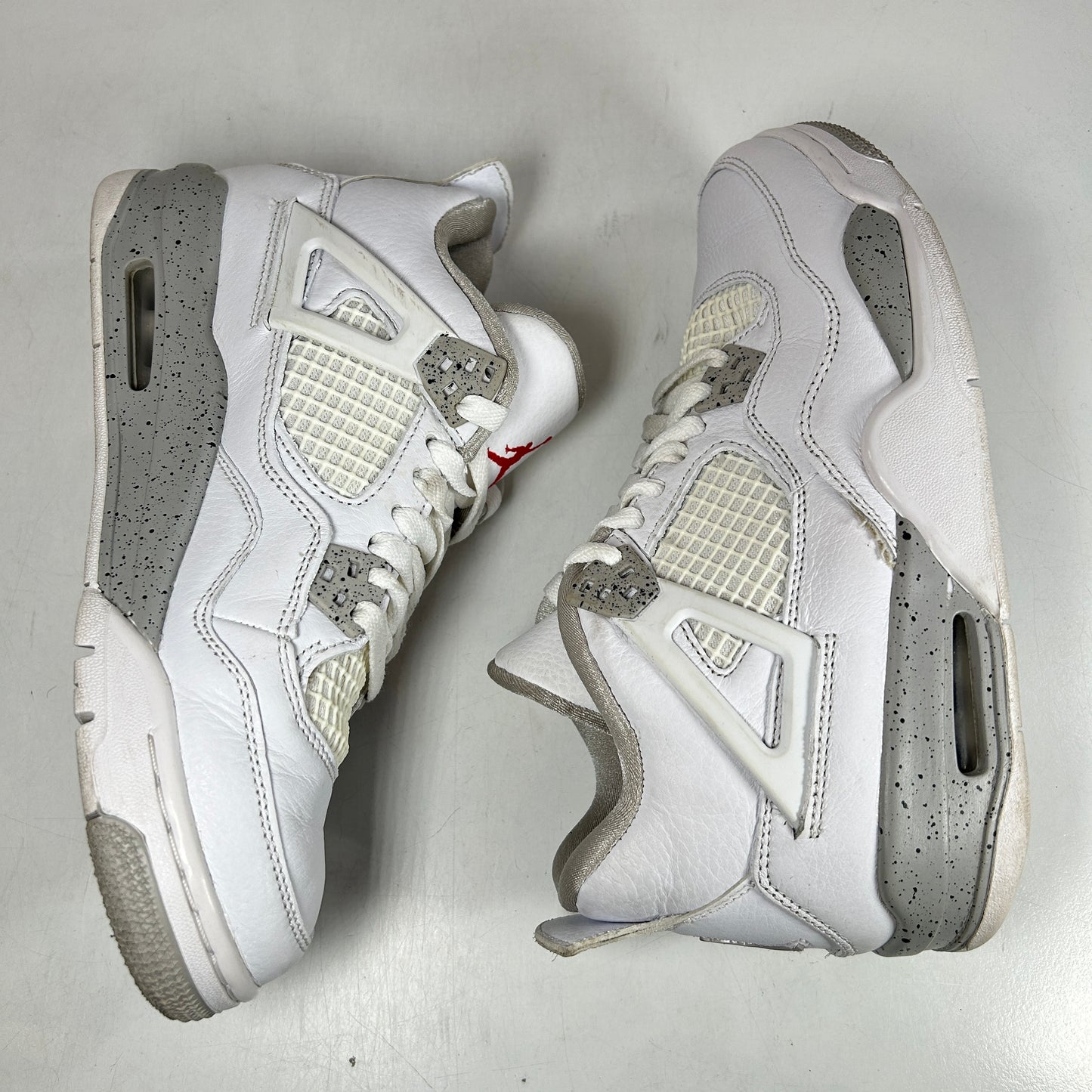 DJ4699 100 Jordan 4 Retro White Oreo (2021) (GS) [USED] - 6.5 Y (Used)