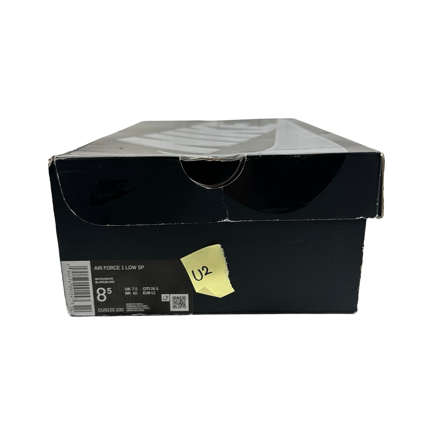 CU9225 100 AF1 Bajo Supremo Blanco