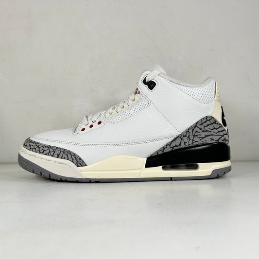 DN3707 100 Jordan 3 Retro White Cement Reimagined [USED] - 9 M (Used6)