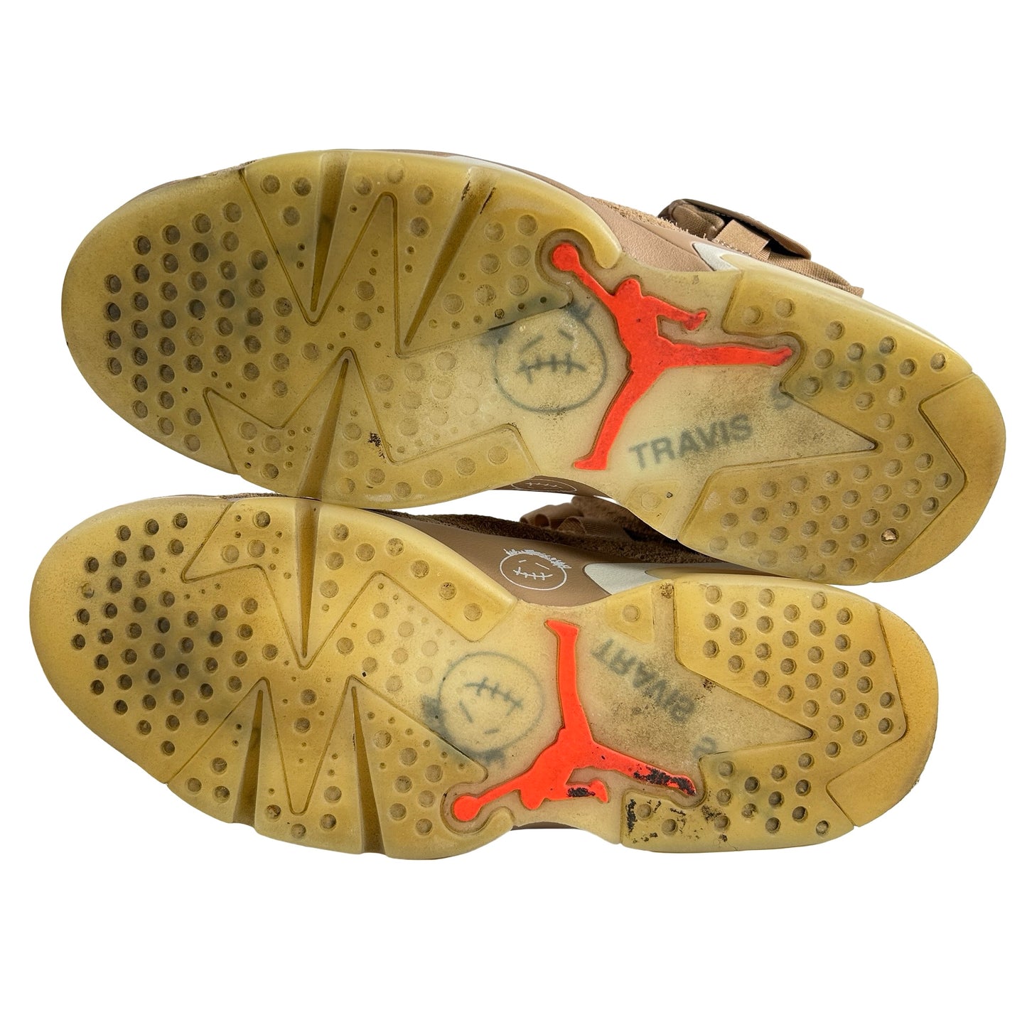 DH0690 200 Jordan 6 Retro Travis Scott British Khaki [USED] - 9 M (Used10)
