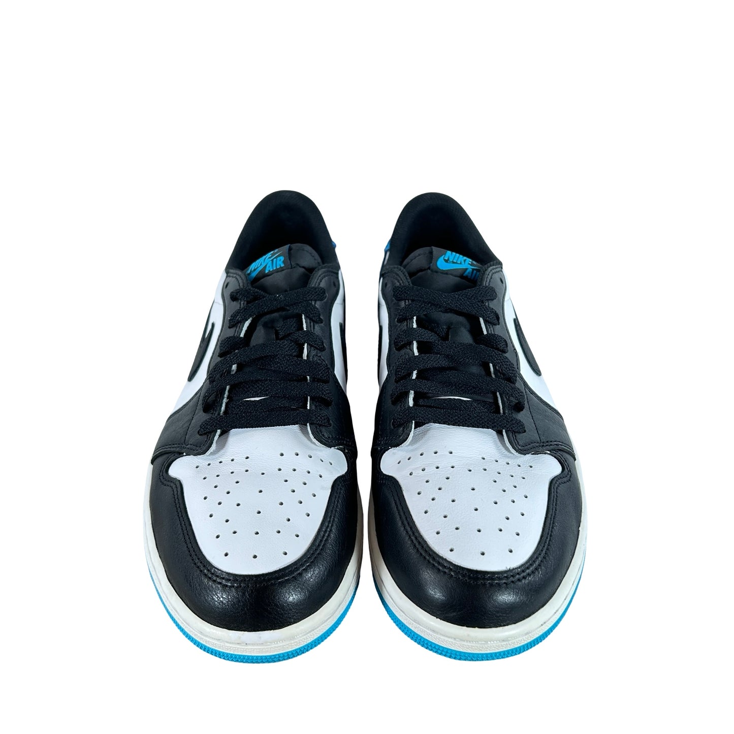 CZ0790 104 Jordan 1 Retro Low OG Negro Polvo Oscuro Azul