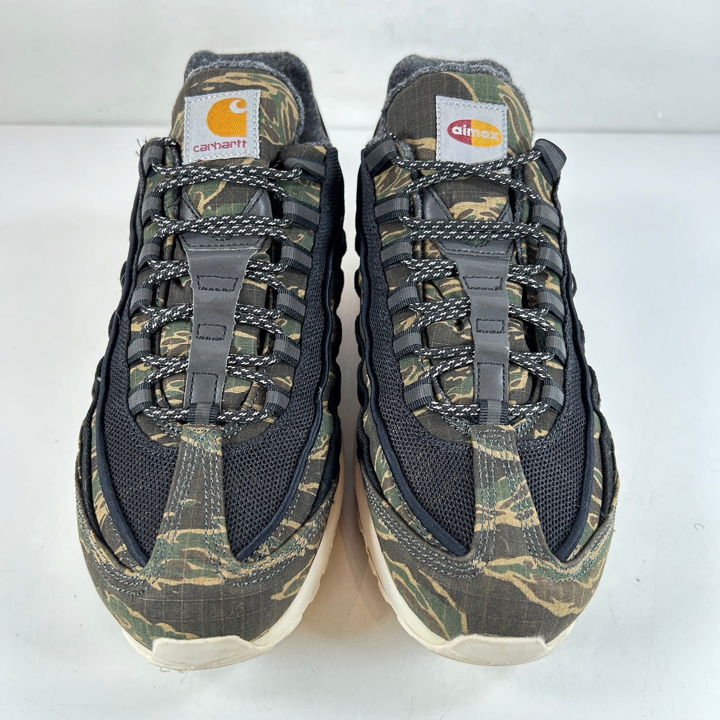 AV3866 001 Nike Air Max 95 Carhartt WIP Camo [USED] - 10 M (Used)