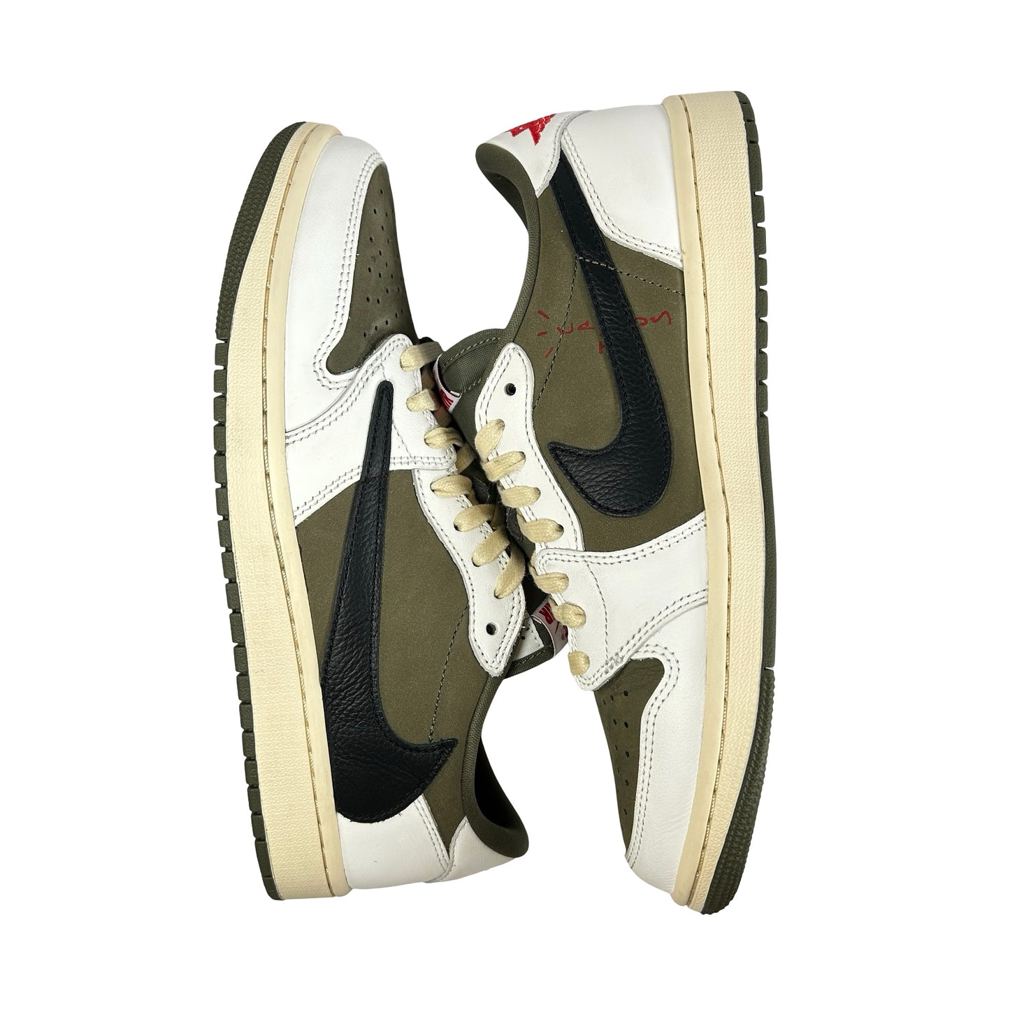 DM7866 200 Jordan 1 Retro Low OG SP Travis Scott Medium Olive [USED] - 9 (Used)