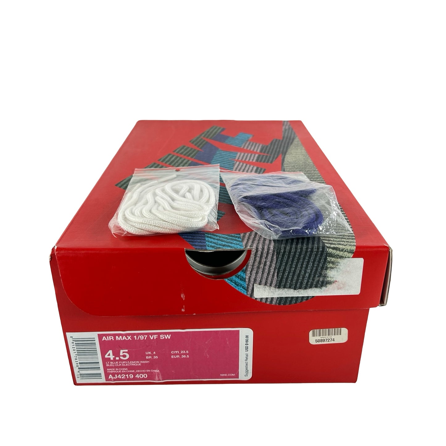 AJ4219 400 Air Max 1/97 Sean Wotherspoon [USED] - 4.5 M (Used)