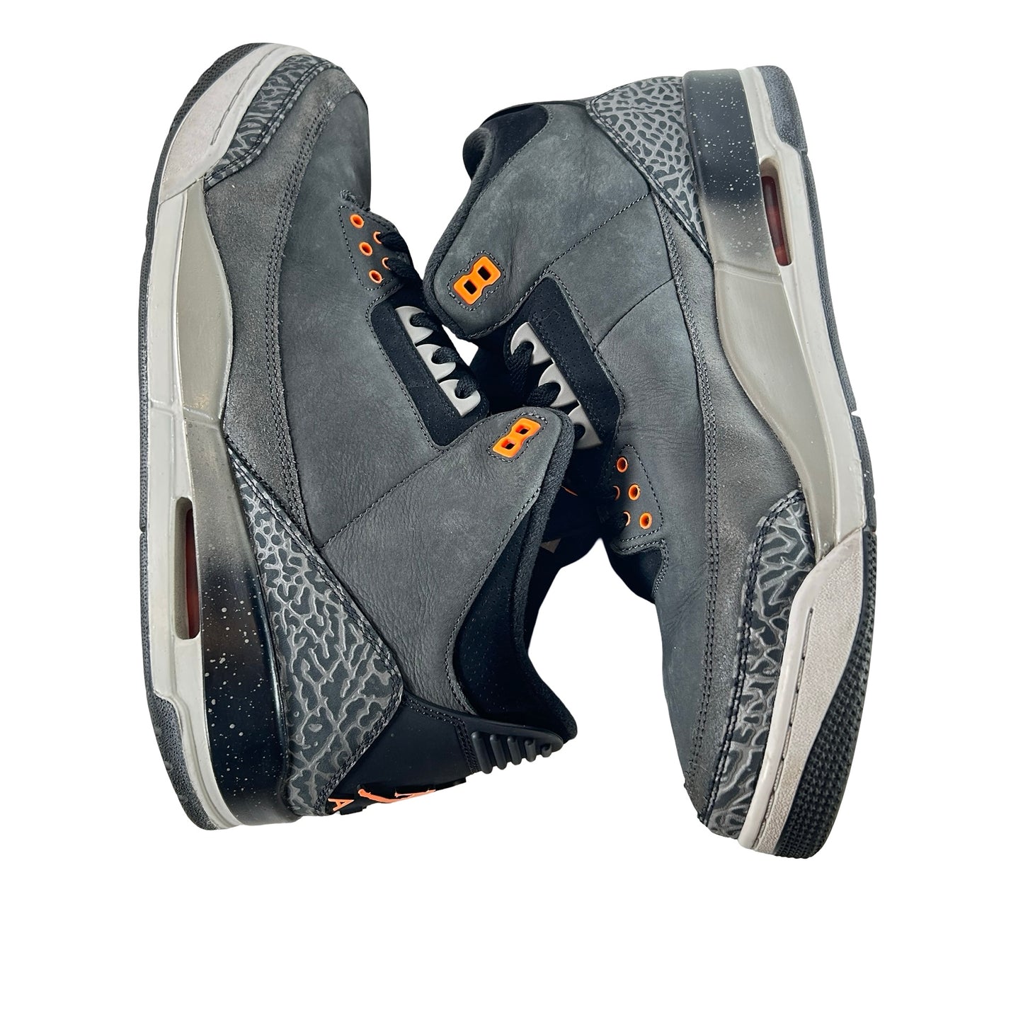 CT8532 080 Jordan 3 Retro Fear Pack (2023) [USED] - 15 M (Used) (No Box)