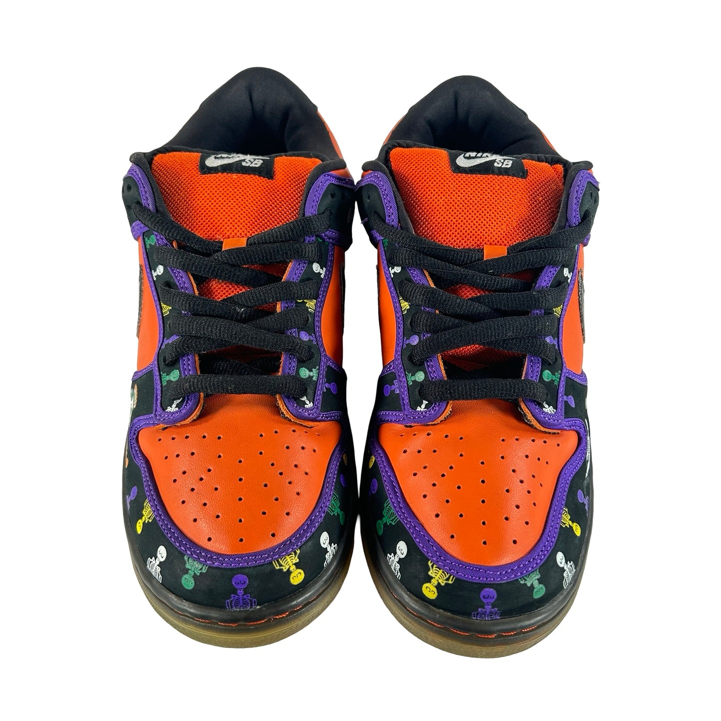313170 801 Nike SB Dunk Low Day of the Dead [USED] - 10.5 M (Used) (No Box) (Replacement Left Insole)