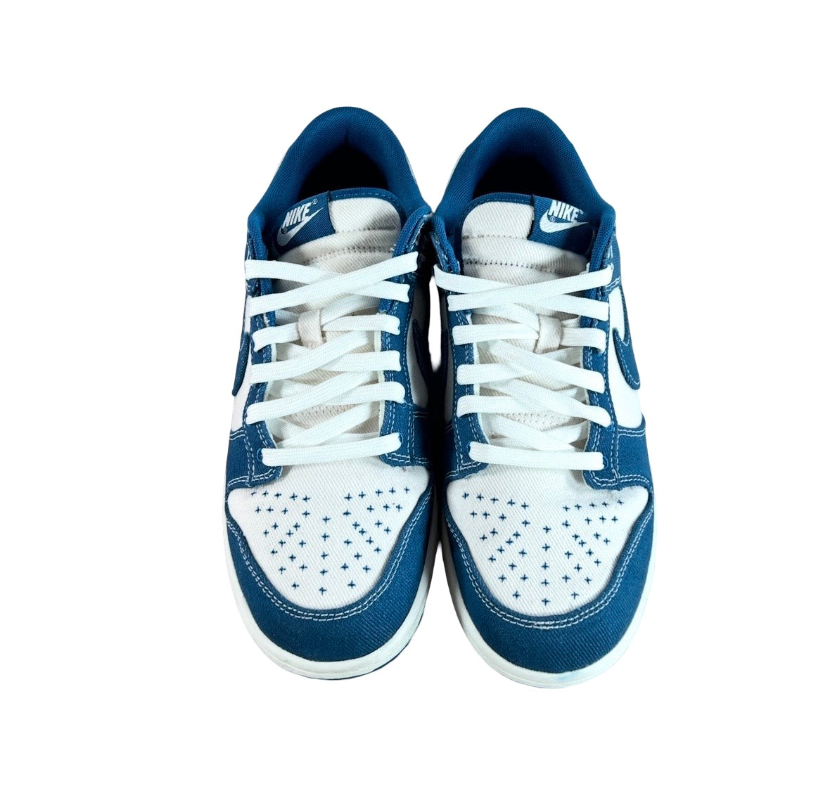DV0834 101 Nike Dunk Low Industrial Blue Sashiko [USED] - 10 M (Used)