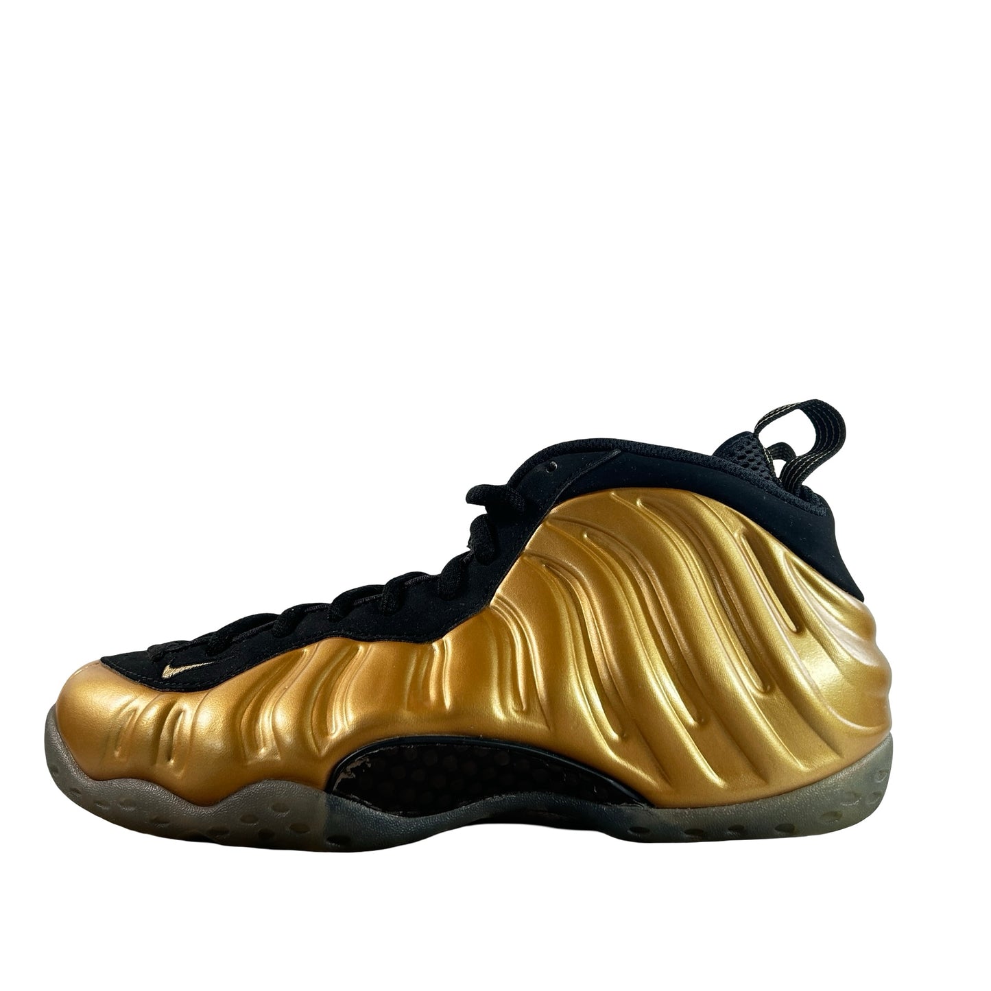 314996 700 Nike Air Foamposite One Metallic Gold [USED] - 9 M (Used)