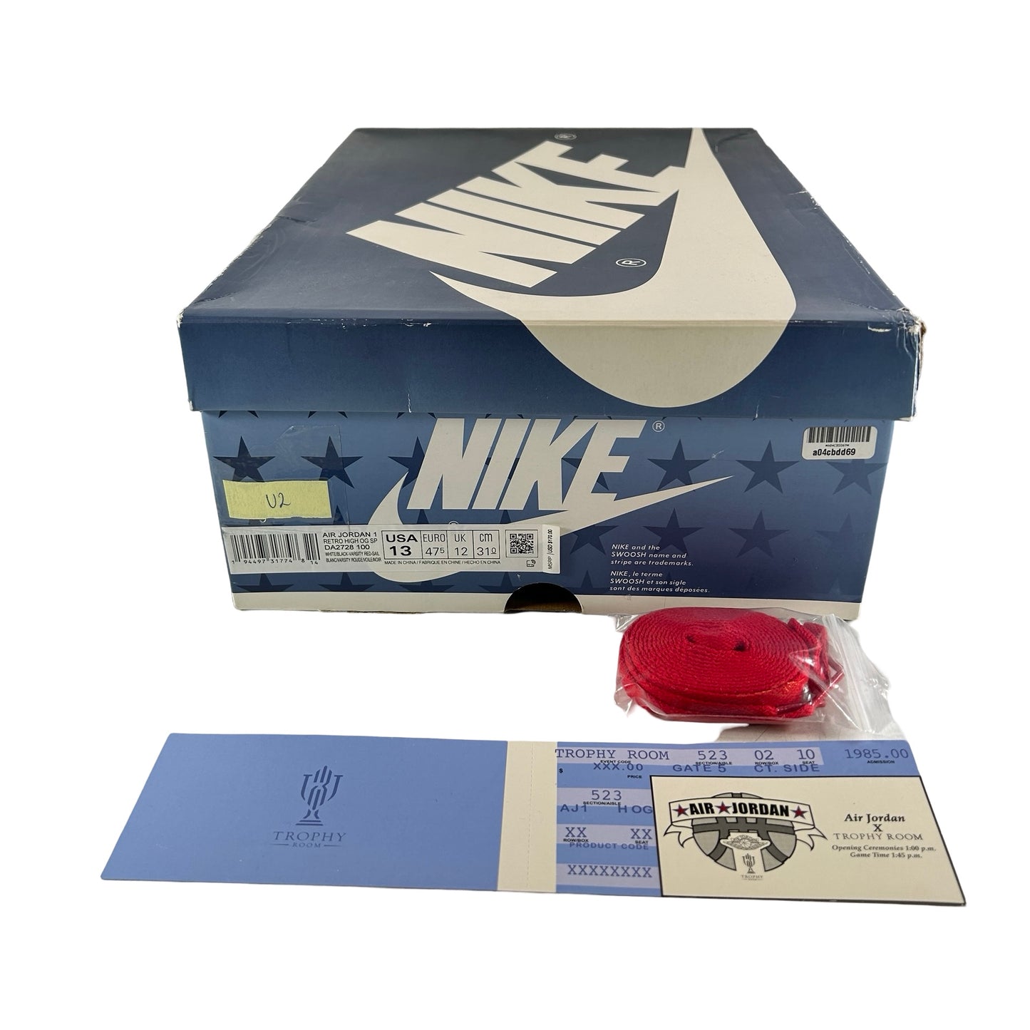 DA2728 100 Jordan 1 Retro High Trophy Room Chicago [USED] - 13 M (Used2)