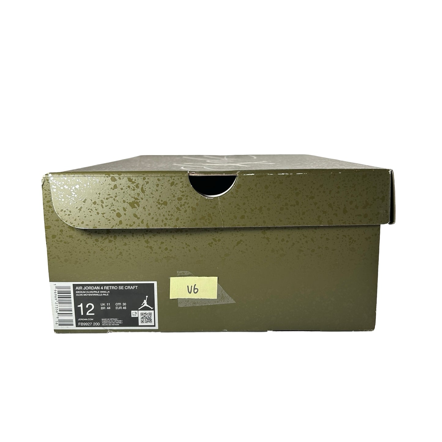 FB9927 200 Air Jordan 4 Craft Medium Olive [USED] - 12 M (Used6)