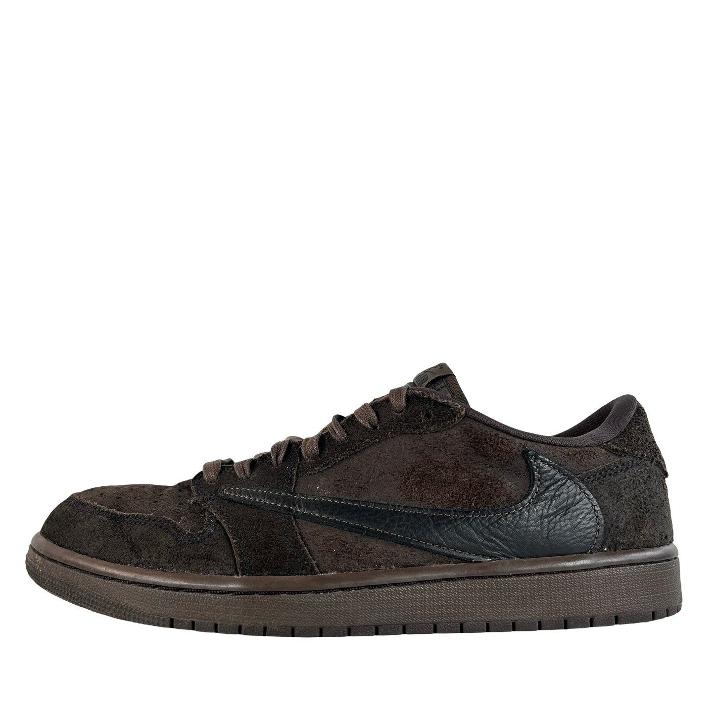 DM7866 202 Jordan 1 Retro Low OG SP Travis Scott Velvet Brown [USED] - 10 M (Used7)