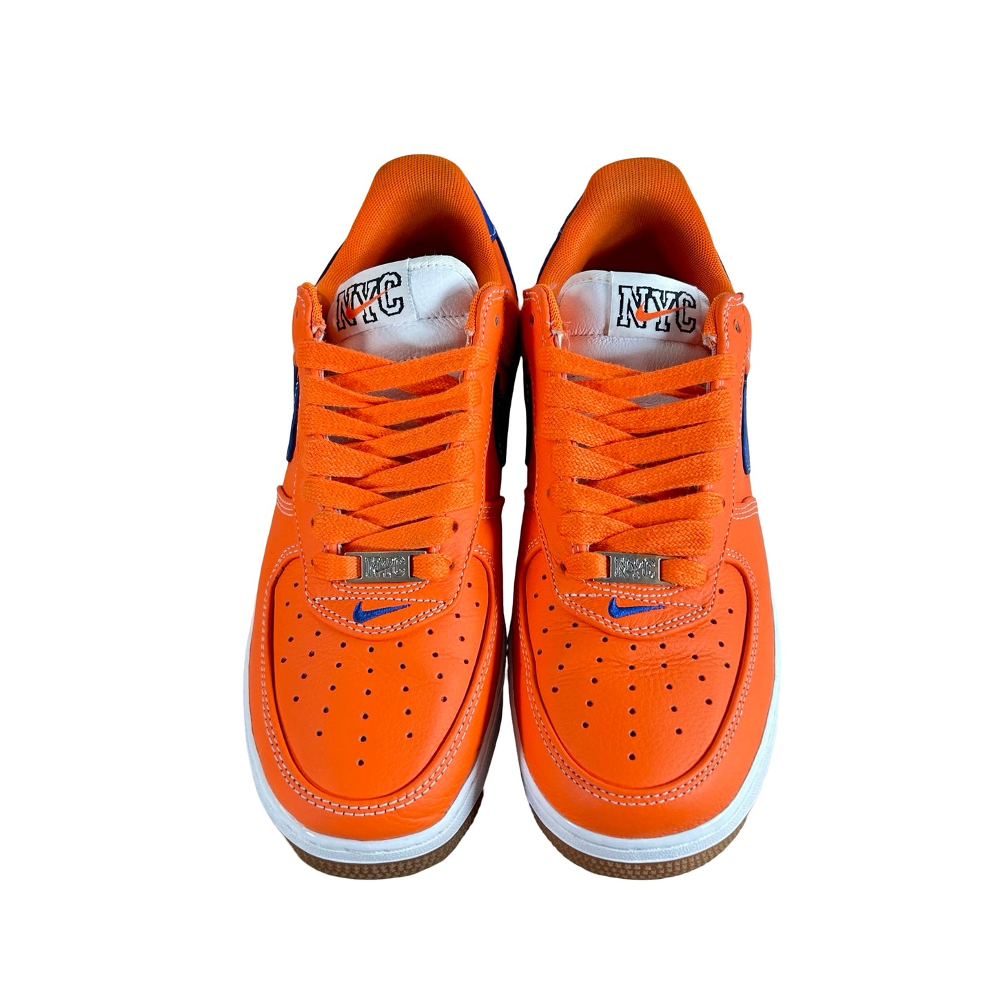 IV2705 819 Nike Air Force 1 Low Retro Premium NYC Knicks [USED] - 9 M (Used)