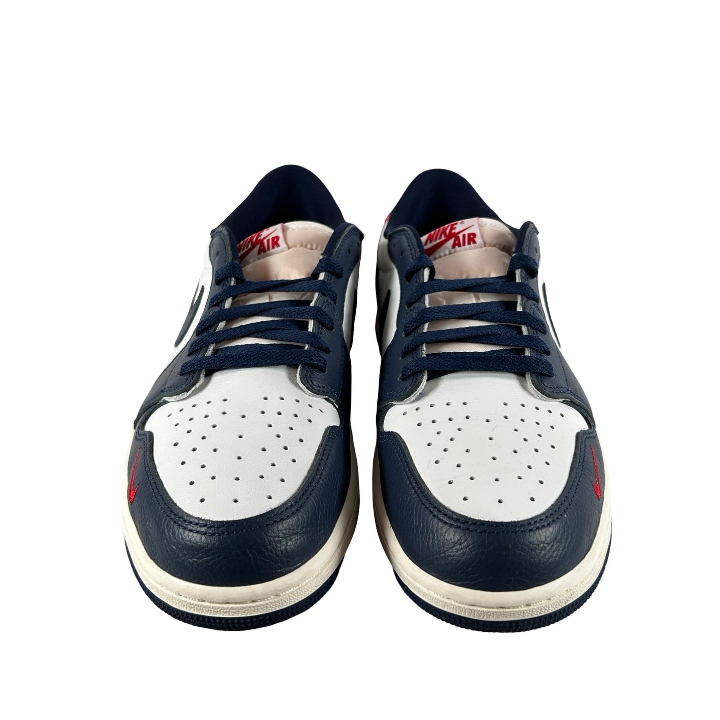 HQ2993 100 Jordan 1 Retro Low OG Howard University [USED] - 13 M (Used)