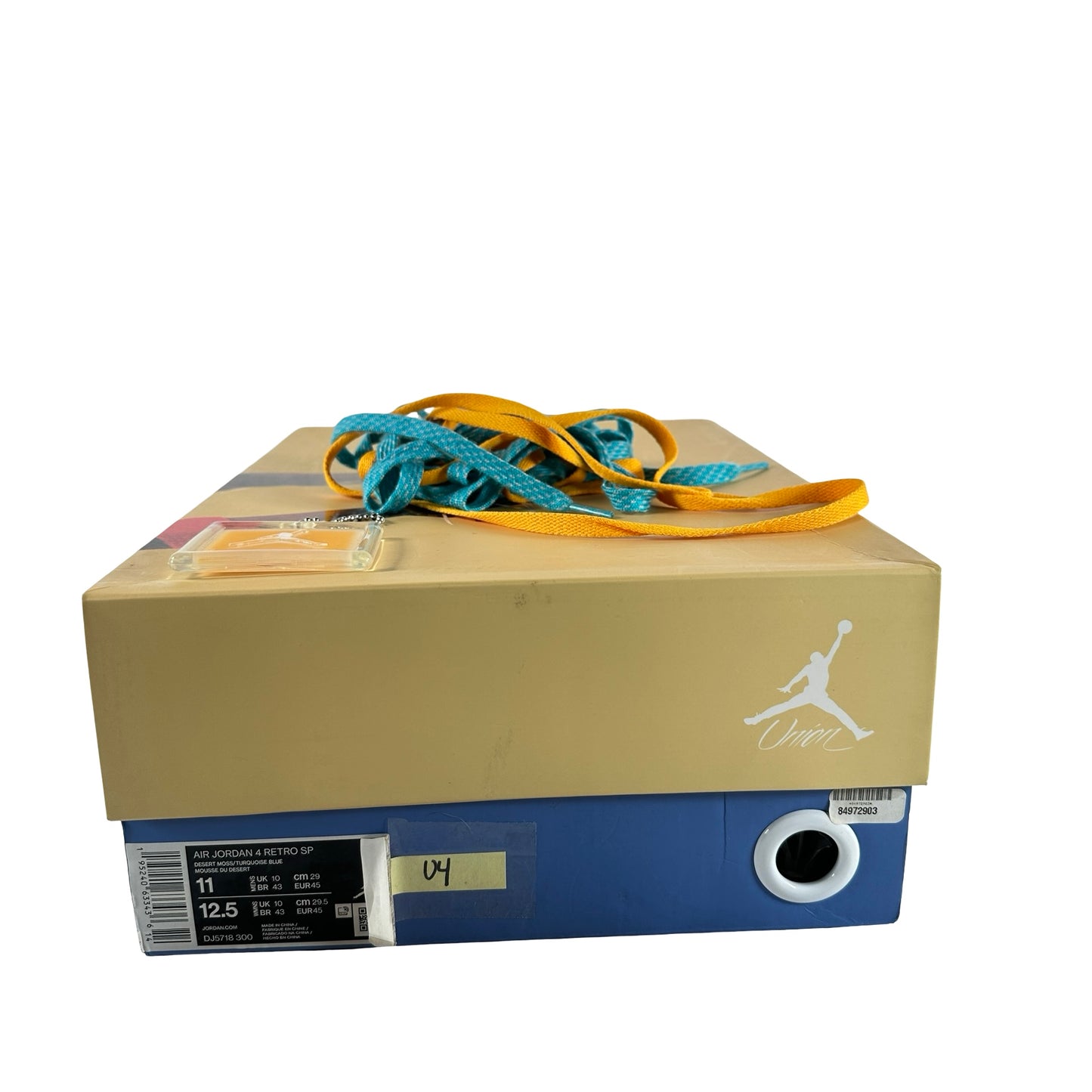 DJ5718 300 Jordan 4 Union Desert Moss [USED] - 11 M (Used4)