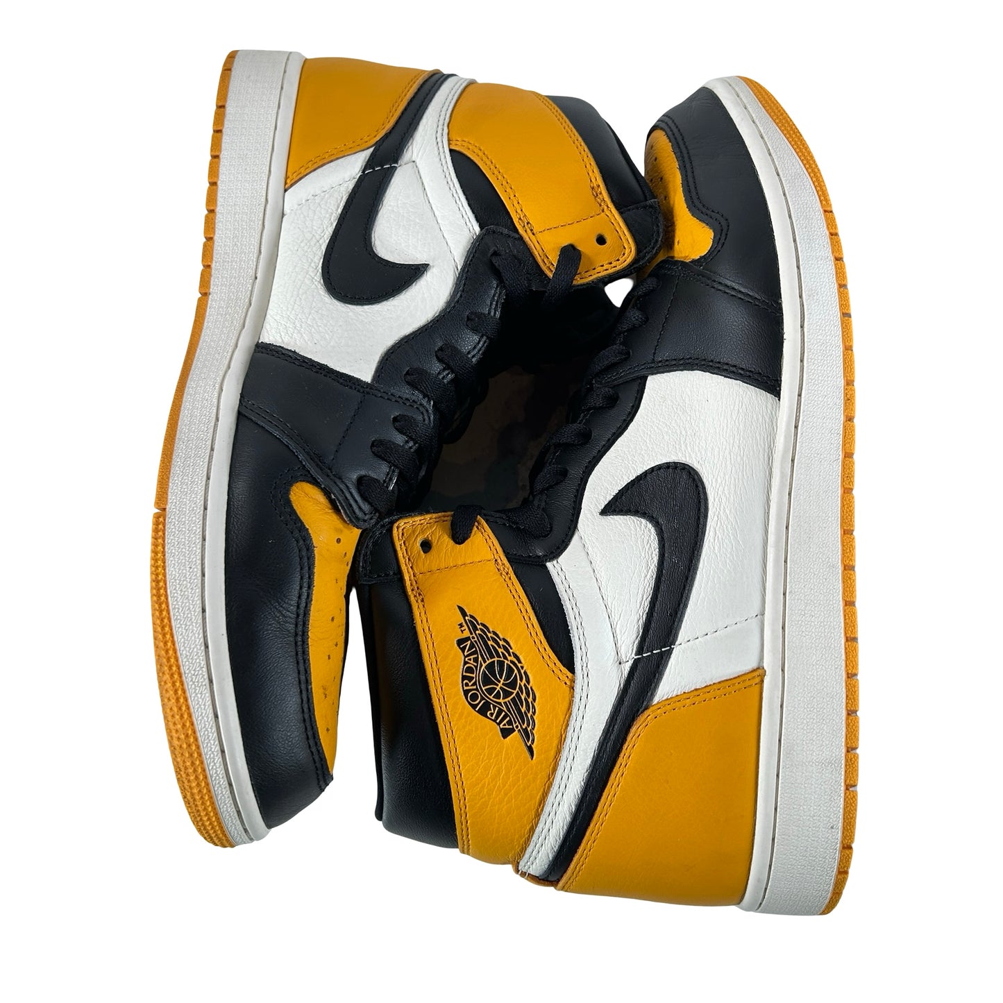 555088 711 Jordan 1 Retro High OG Yellow Toe [USED] - 13 M (Used5)