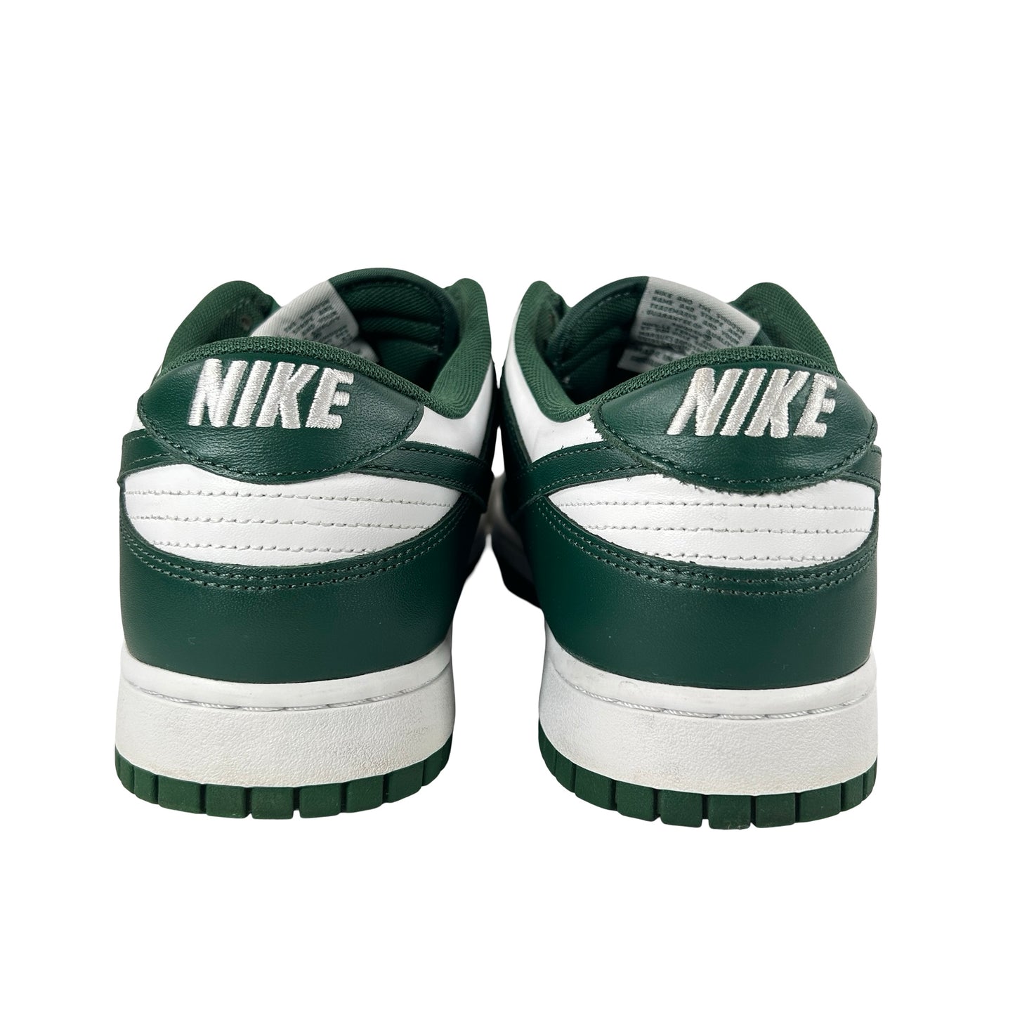 DD1391 101 Nike Dunk Low Michigan State [USED] - 13 M (Used2)