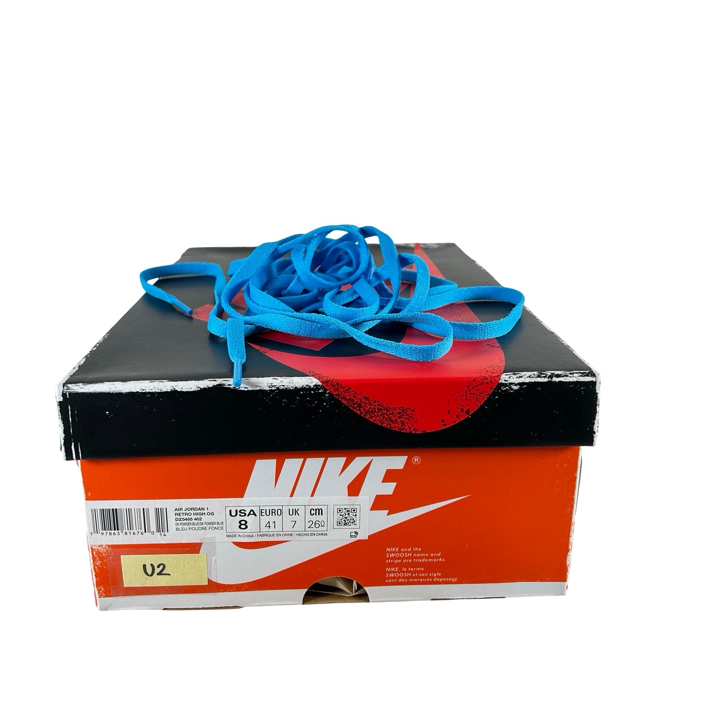 DZ5485 402 Jordan 1 Retro High OG UNC Reimagined [USED] - 8 M (Used2)