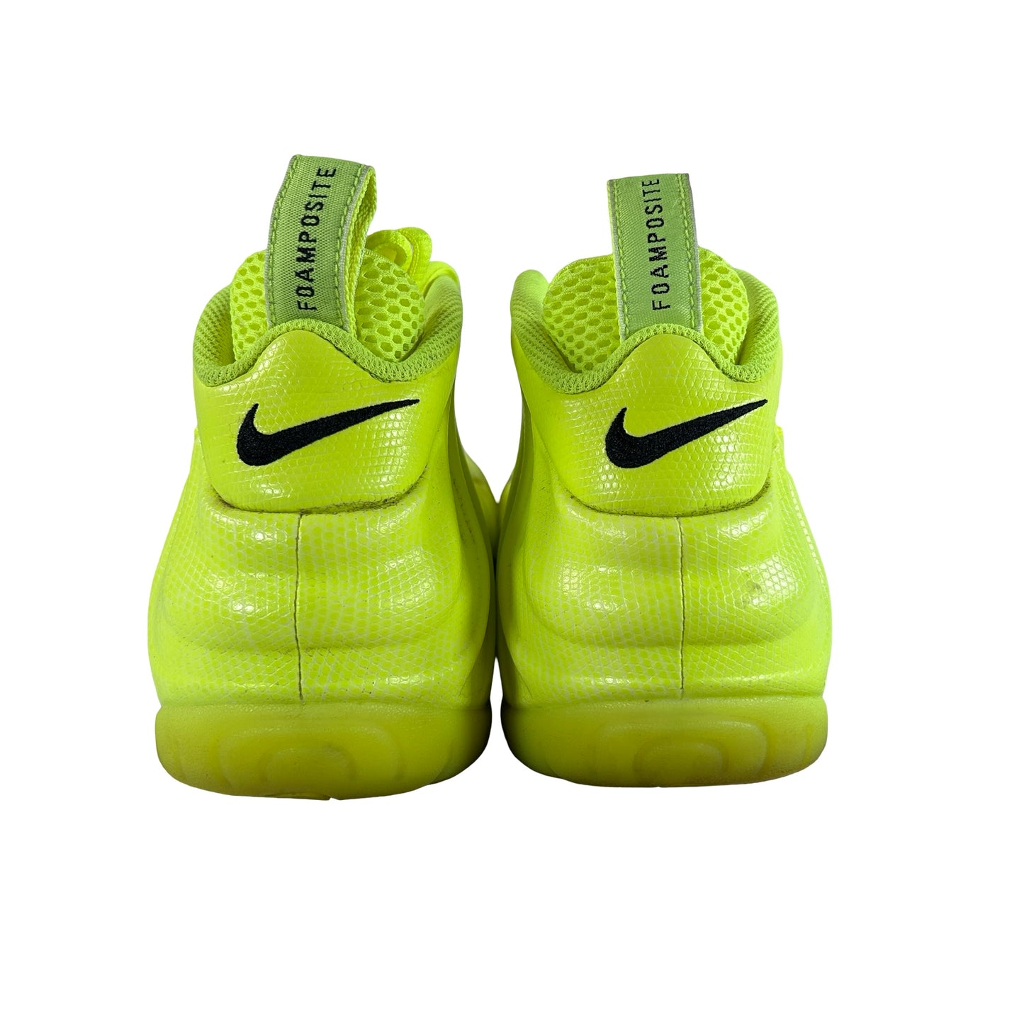 624041 700 Nike Air Foamposite Pro Volt (2021) [USED] - 10.5 M (Used) (No Box)