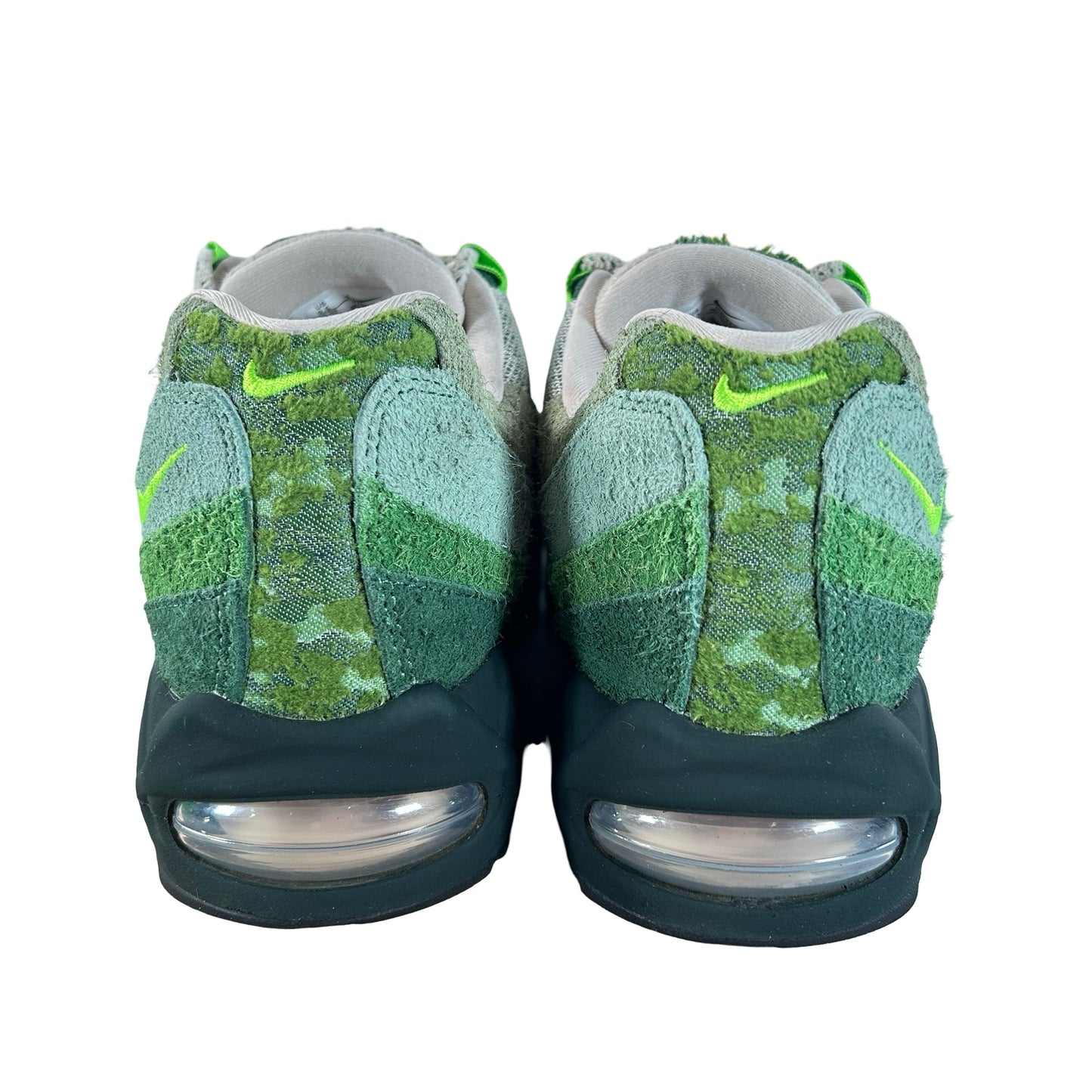IQ3986 300 Nike Air Max 95 Big Bubble Ducks of a Feather Oregon Ducks The Woods [USED] - 9.5 M (Used)