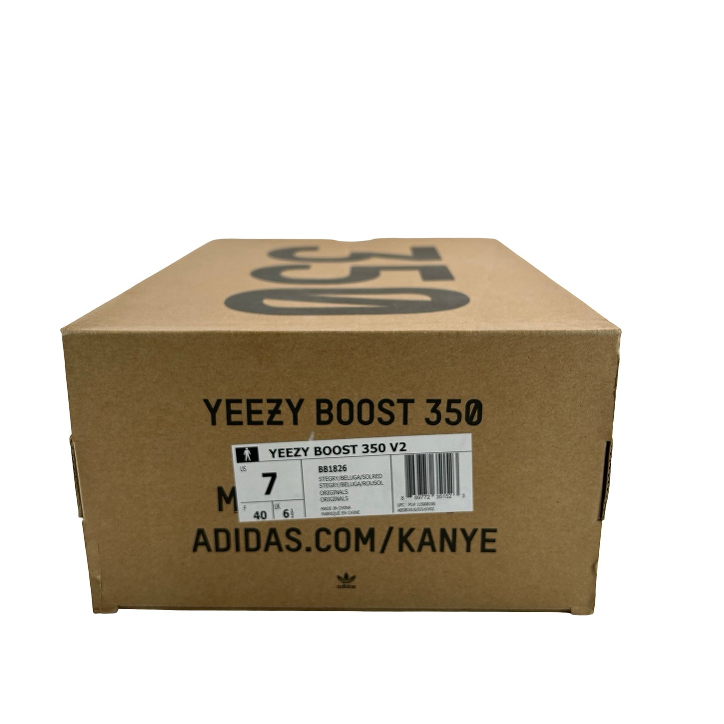 BB1826 adidas Yeezy Boost 350 V2 Beluga [USED] - 7 M (Used)