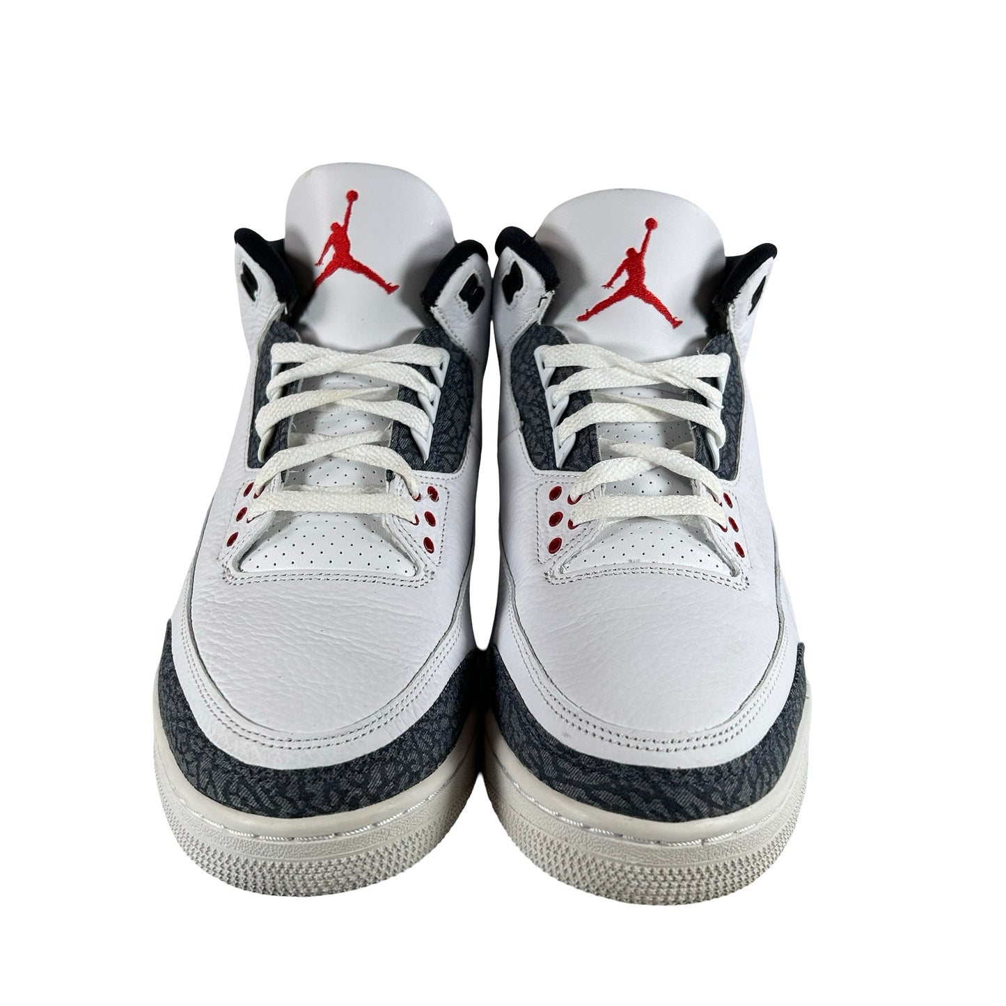 CZ6431 100 Jordan 3 Retro SE Fire Red Denim (2020) [USED] - 12 M (VNDS)