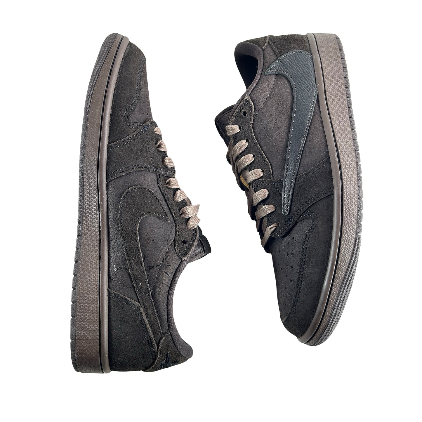 DM7866 202 Jordan 1 Retro Low OG SP Travis Scott Velvet Brown [USED] - 9.5 (Used4)