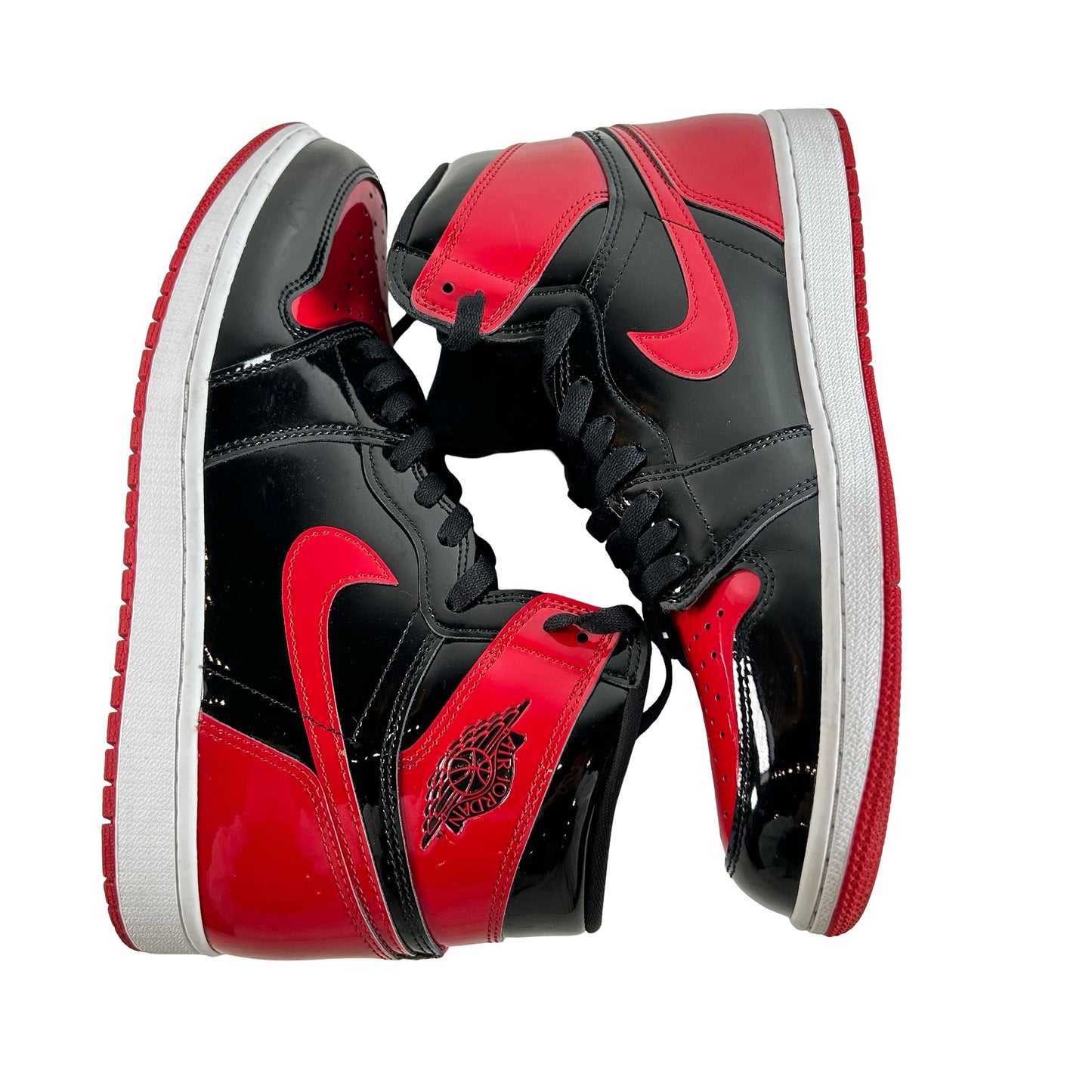 555088 063 Jordan 1 Retro High OG Patent Bred [USED] - 11.5 M (Used4)