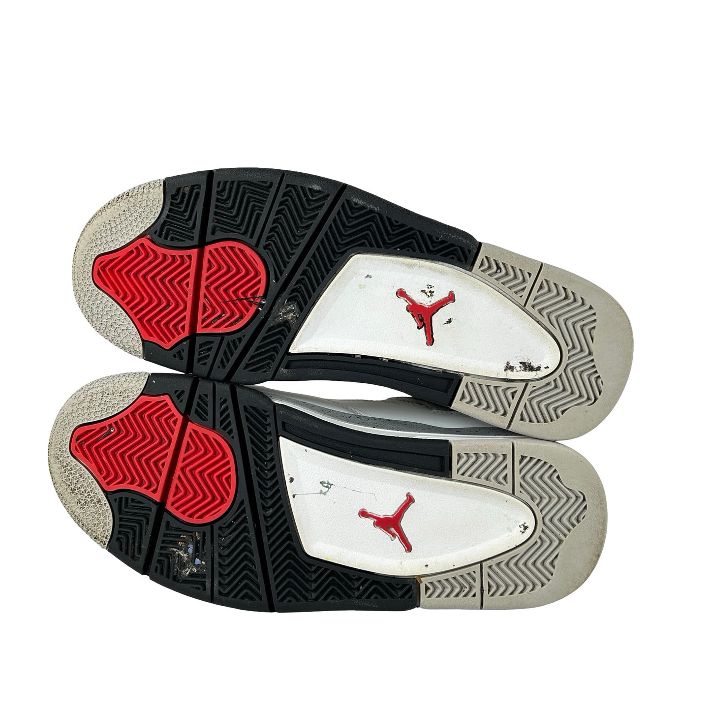 IB4171 100 Jordan 4 Retro White Cement (2025) (GS) [USED] - 7 Y (Used) (No Box) (No Insoles)
