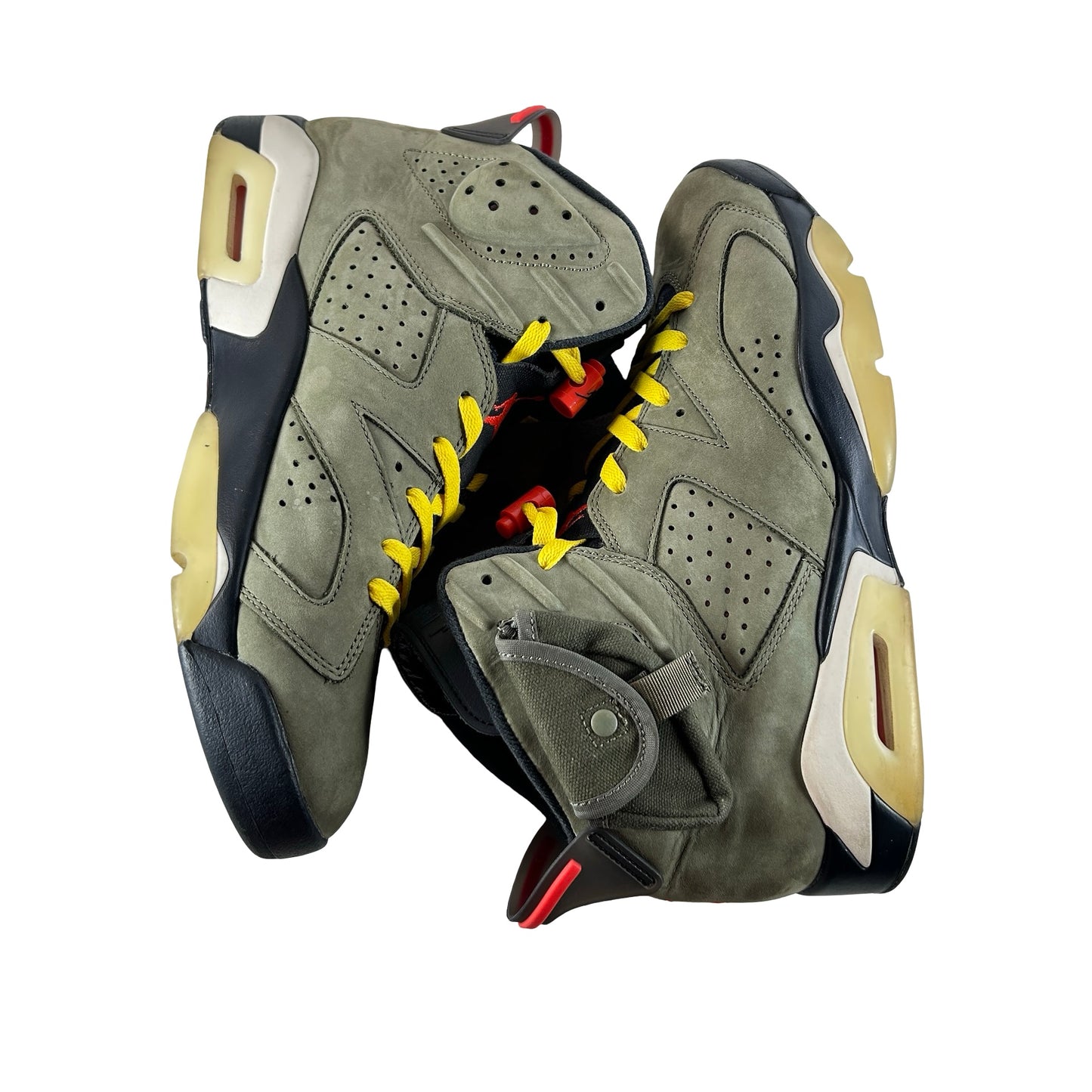CN1084 200 Air Jordan 6 Retro Travis Scott [USED] - 10.5 M (Used15)