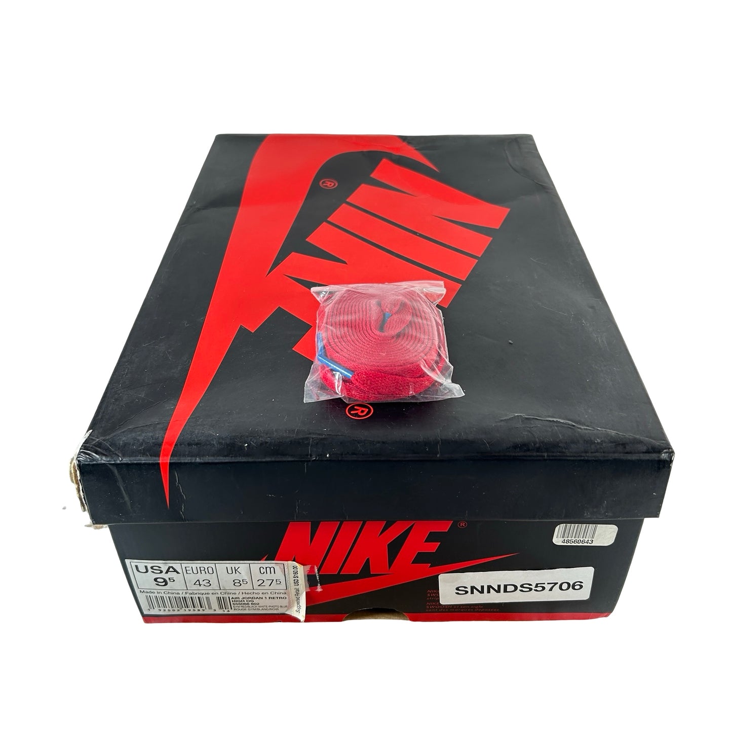 555088 602 Jordan 1 Retro High Spider-Man Origin Story [USED] - 9.5 M (Used)