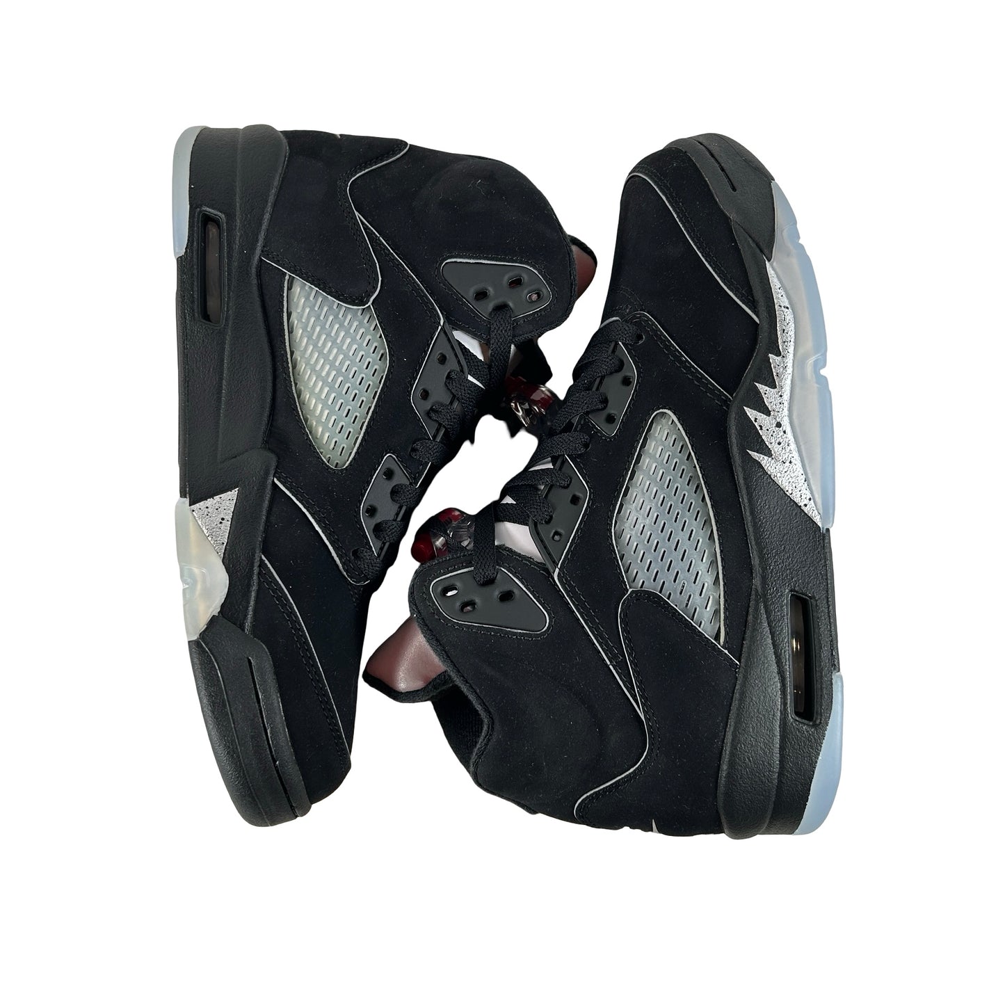 HF3975 001 Jordan 5 Retro OG Black Metallic Reimagined - 8 M (Yellowing)