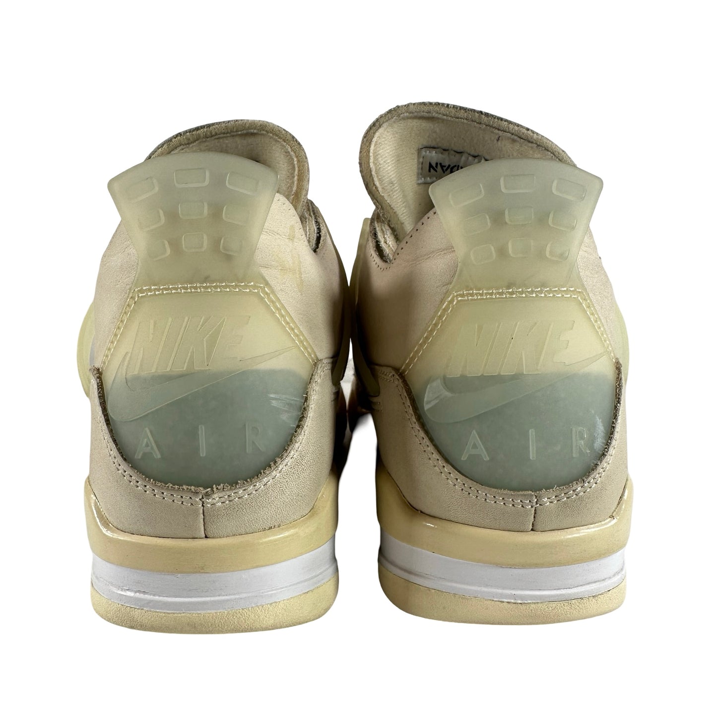 CV9388 100 Jordan 4 Retro Off-White Sail (Women's) [USED] - 10.5 W (Used4)
