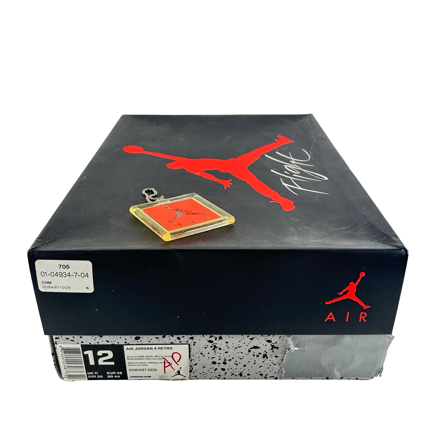 308497 006 Jordan 4 Retro Motorsports Alternate [USED] - 12 M (Used)