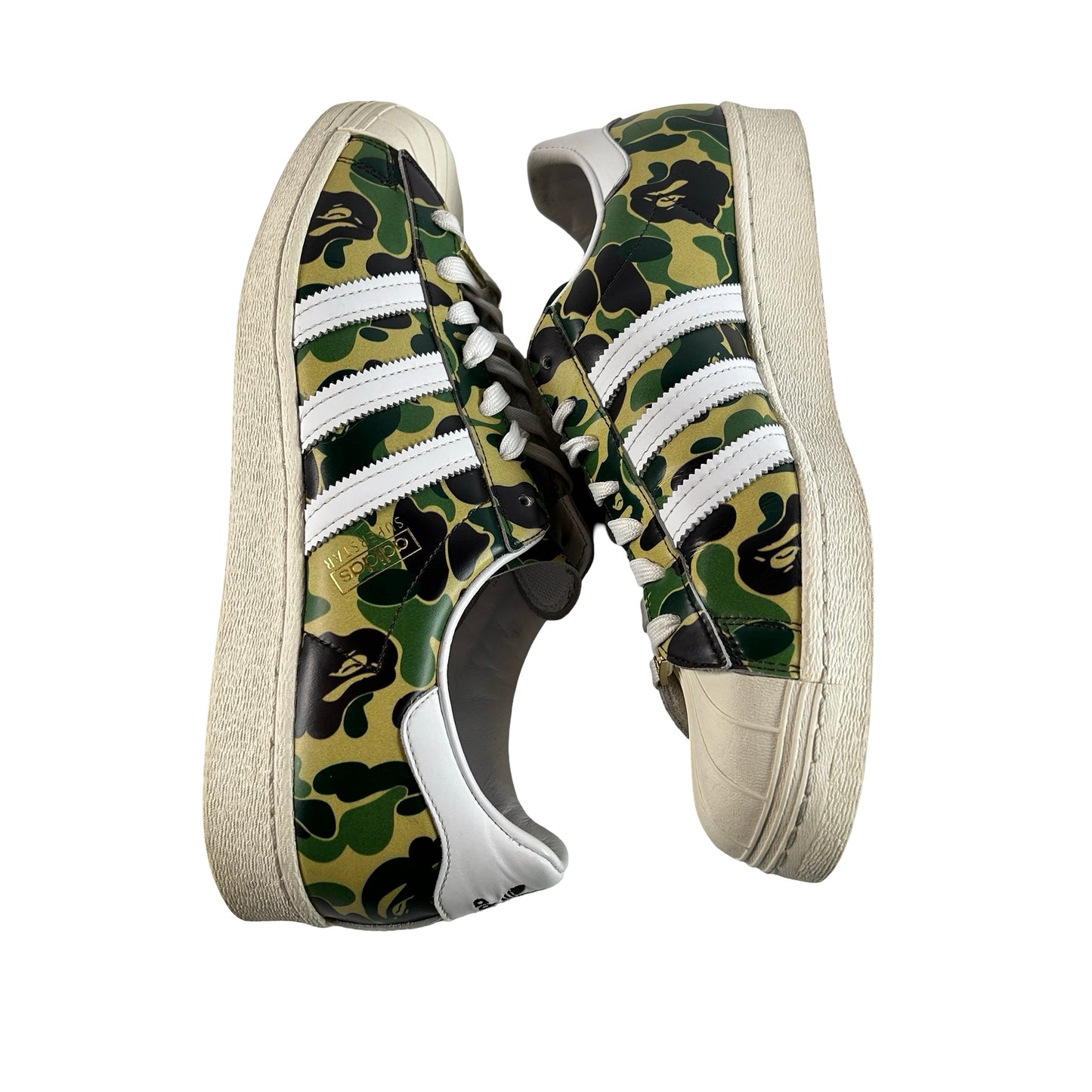 GZ8981 adidas Superstar Bape ABC Camo Green [USED] - 13 (Used)
