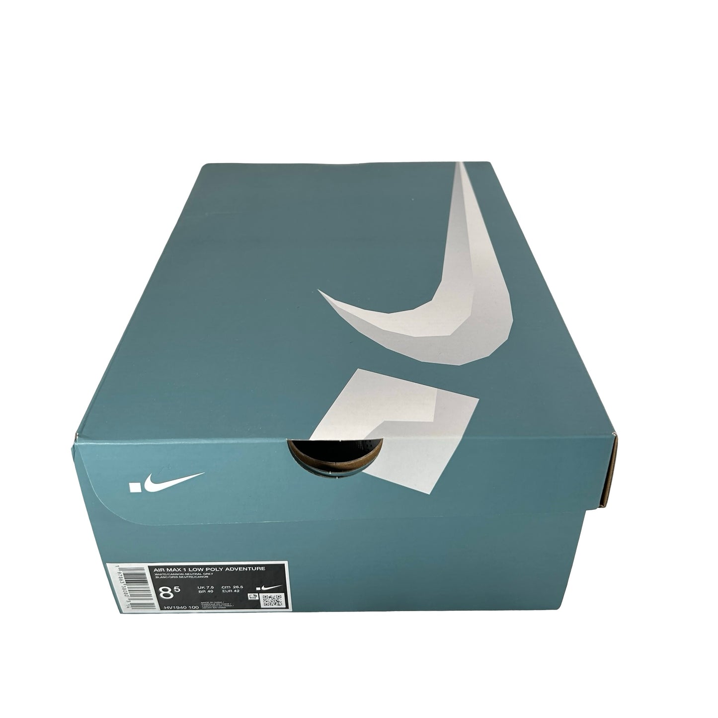 HV1940 100 Nike Air Max 1 .SWOOSH Low Poly Adventure [USED] - 8.5 M (Used)