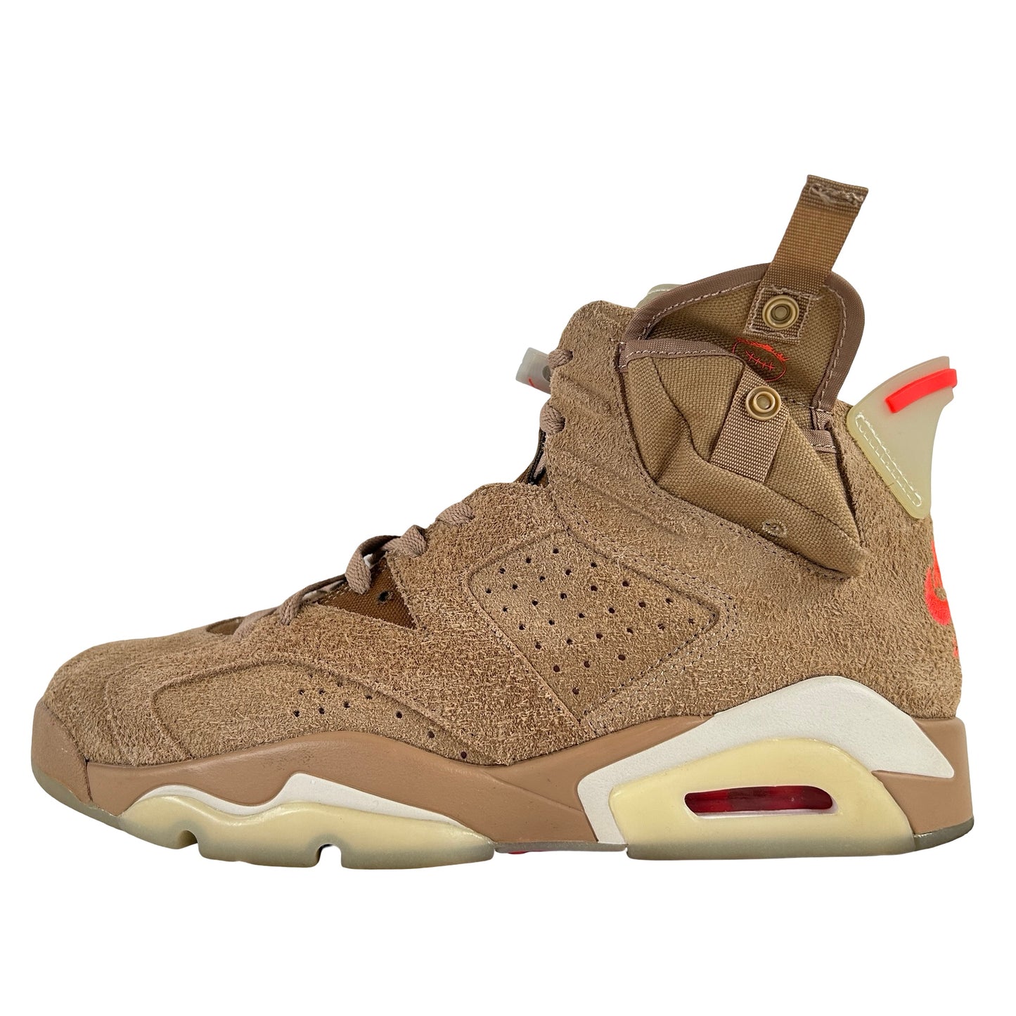 DH0690 200 Jordan 6 Retro Travis Scott British Khaki [USED] - 9 M (Used9)