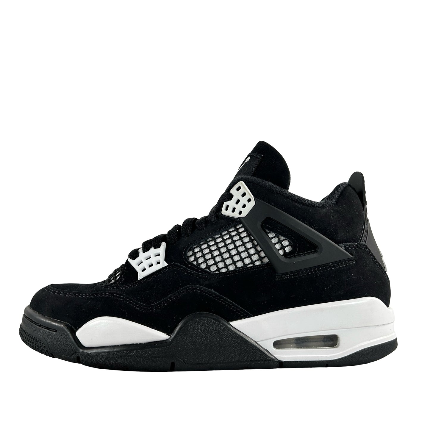 FQ8138 001 Jordan 4 Retro White Thunder [USED] - 7 M (Used)