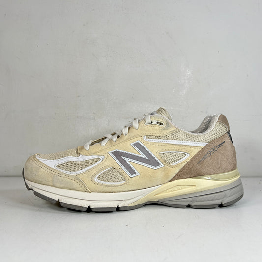 U990TE4 New Balance 990v4 MiUSA Limestone [USED] - 9 M (Used)