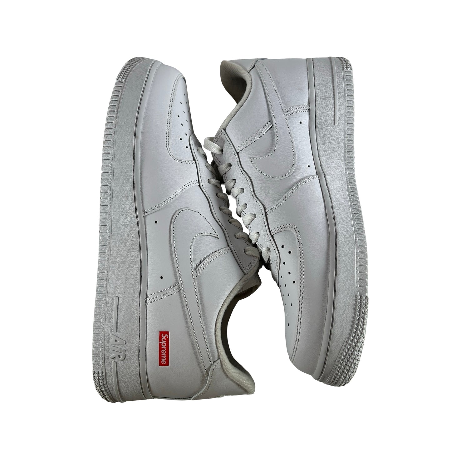 CU9225 100 Nike Air Force 1 Low Supreme White [USED] - 10.5 M (Used5)