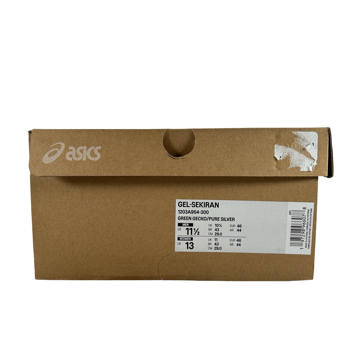 1203A954 300 ASICS Gel-Sekiran Green Gecko [USED] - 11.5 M (VNDS)