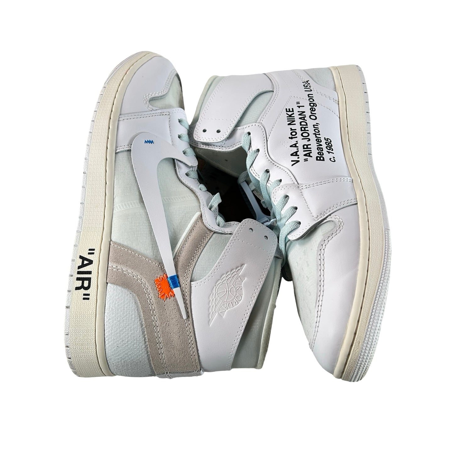 AA3834 100 Jordan 1 Retro High Virgil Abloh Archive Alaska [USED] - 15 M (Used)