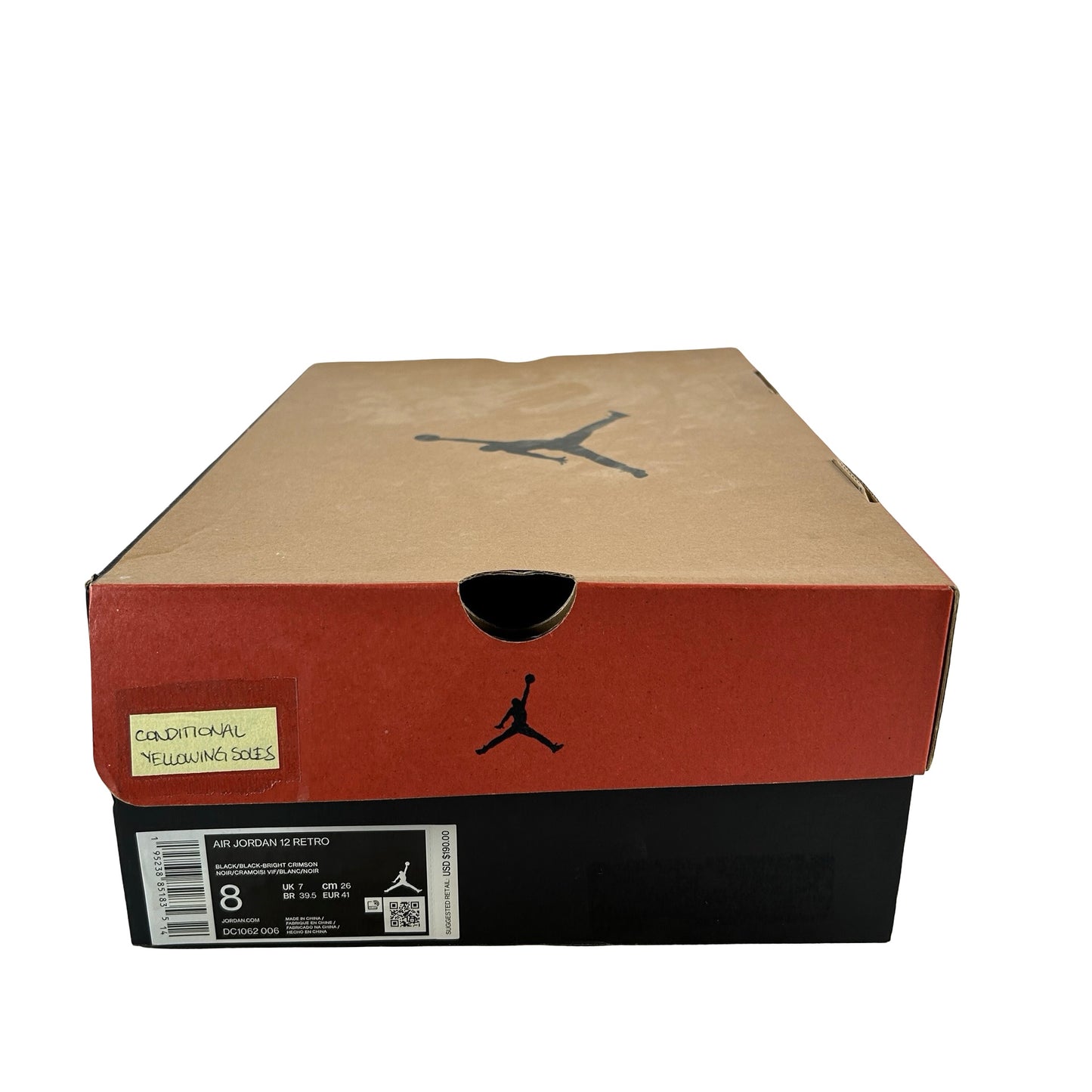 DC1062 006 Jordan 12 Retro Utility [CONDITIONAL] - 8 M (Yellowing Soles)