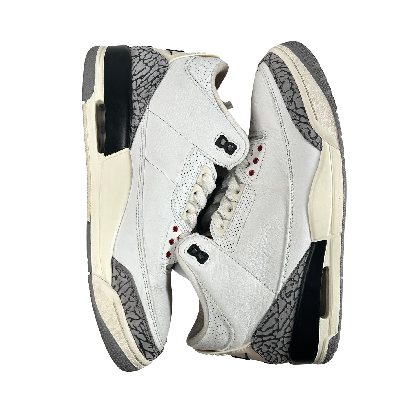 DN3707 100 Jordan 3 Retro White Cement Reimagined [USED] - 10.5 M (Used27)