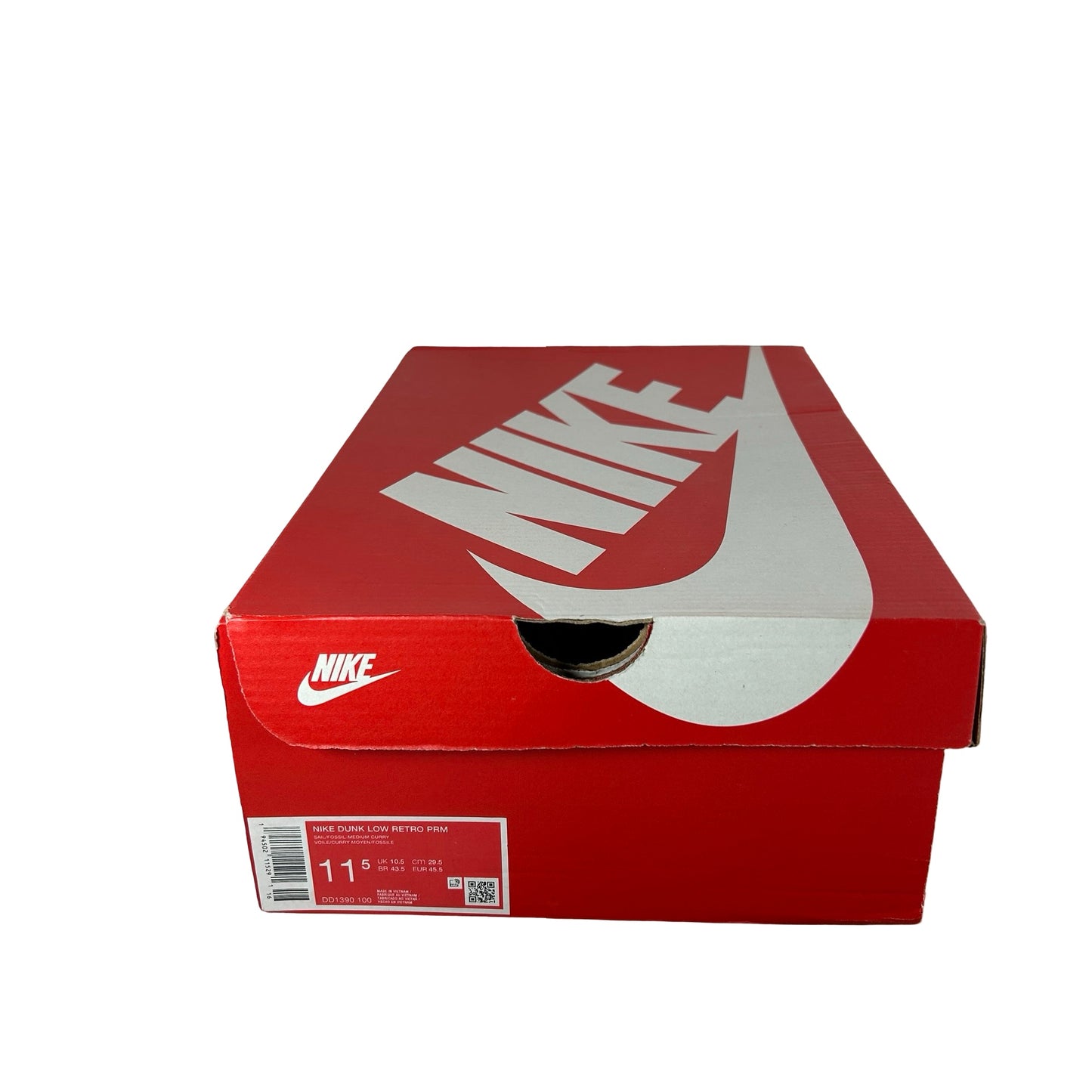 DD1390 100 Nike Dunk Low Medium Curry [USED] - 11.5 M (Used)