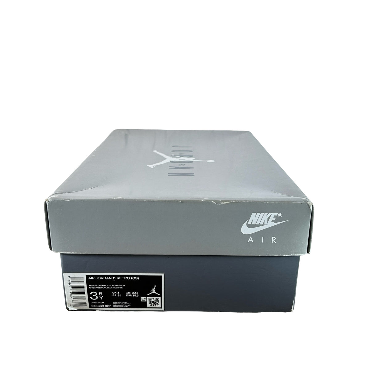 378038 005 Jordan 11 Cool Grey (2021) [USED] - 3.5 Y (Used)