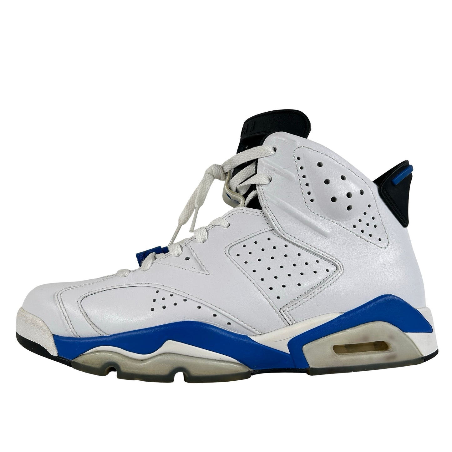 384664 107 Jordan 6 Retro Sport Blue (2014) [USED] - 9.5 M (Used)