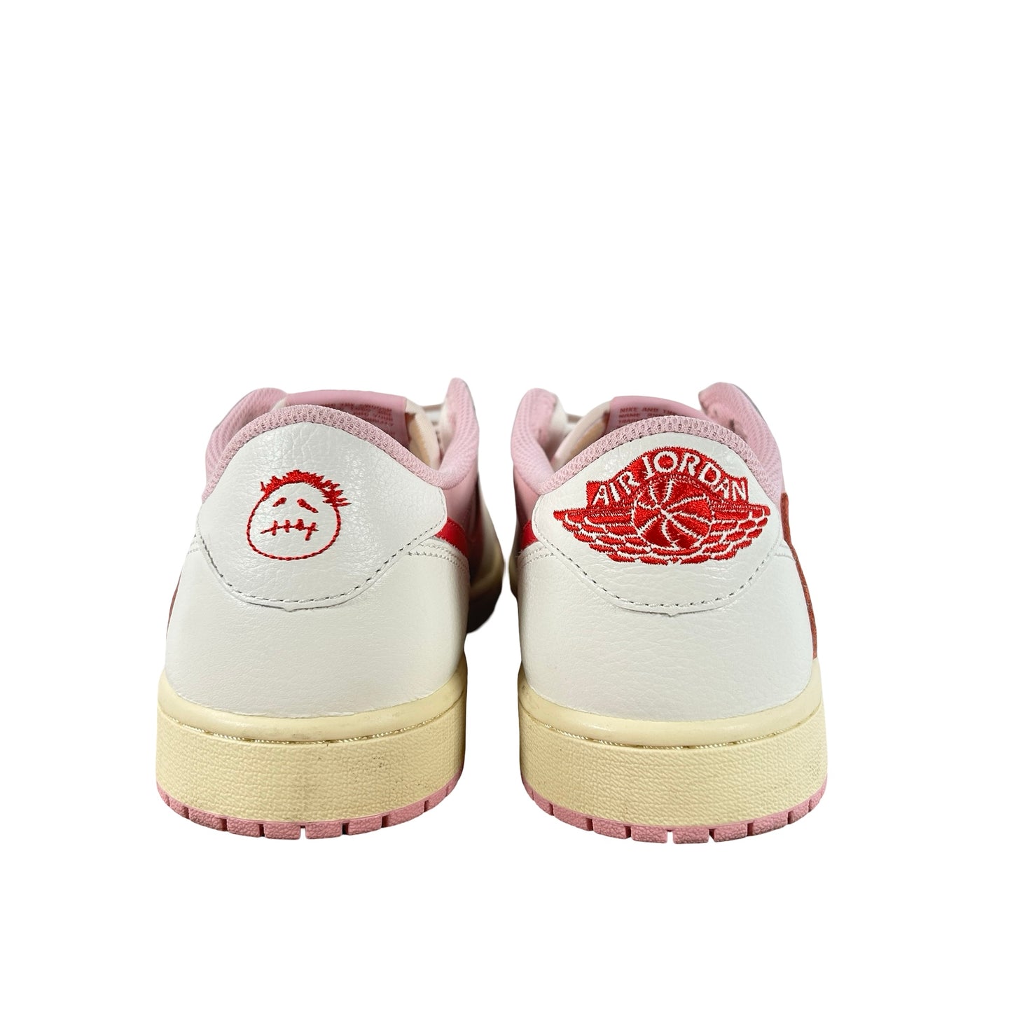 IQ7604 101 Jordan 1 Retro Low OG SP Travis Scott Sail Tropical Pink [USED] - 9 M (Used2)