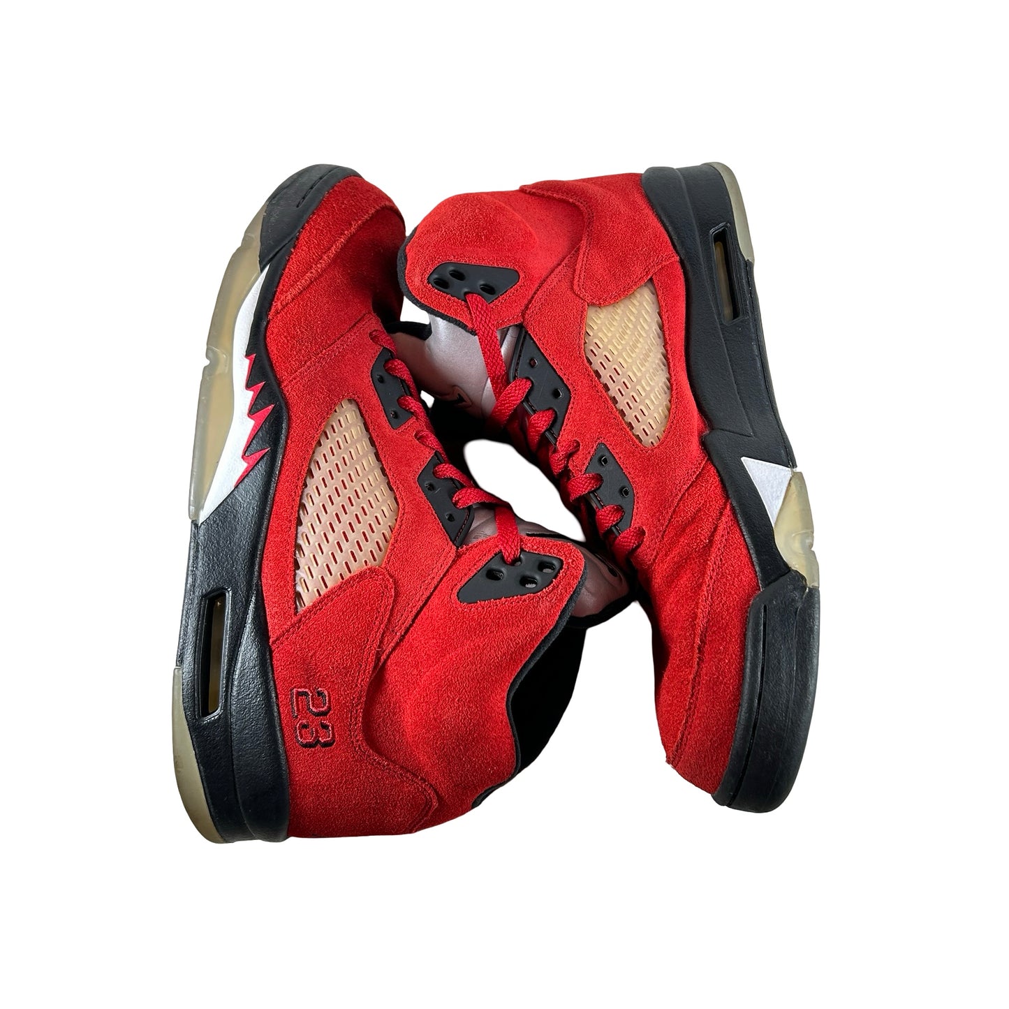 DD0587 600 Jordan 5 Raging Bull Red (2021) [USED] - 11 M (Used) (No Box)