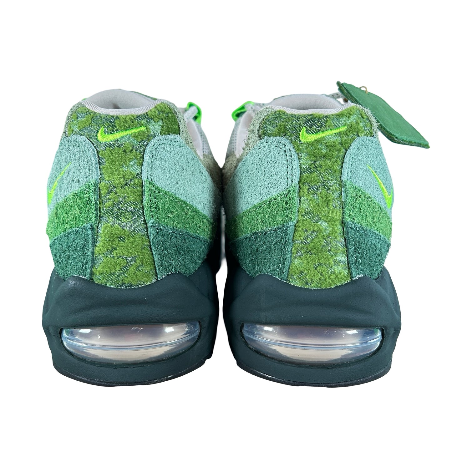 IQ3986 300 Nike Air Max 95 Big Bubble Ducks of a Feather Oregon Ducks The Woods