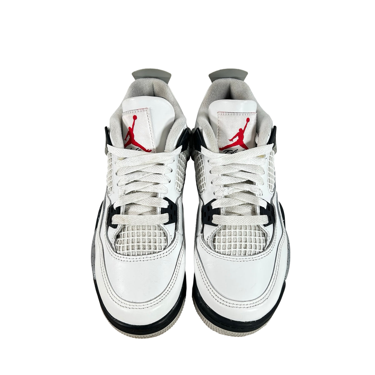 IB4171 100 Jordan 4 Retro White Cement (2025) (GS) [USED] - 4 Y (Used)